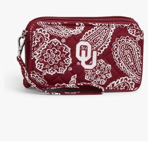 OU Crimson Vera Bradley Wristlet - BRAND NEW
